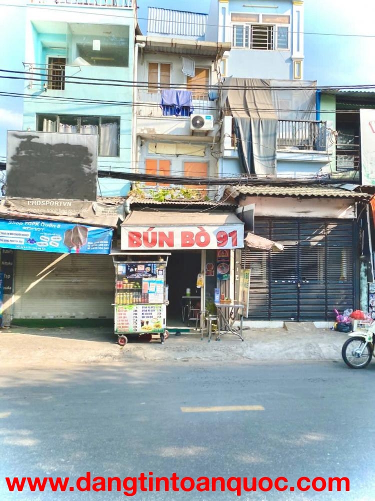 CHO THUÊ NHÀ NGUYÊN CĂN MẶT TIỀN – KINH DOANH LINH HOẠT QUẬN 8