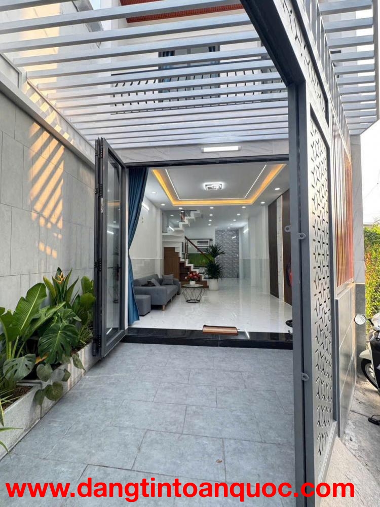 4 tỷ nhỉnh . BÌNH TÂN.Nhà mới xây,gần Chợ Phú Lâm, giáp Q6, Tên Lửa, hẻm thông thoáng- 3 tầng , 40mv