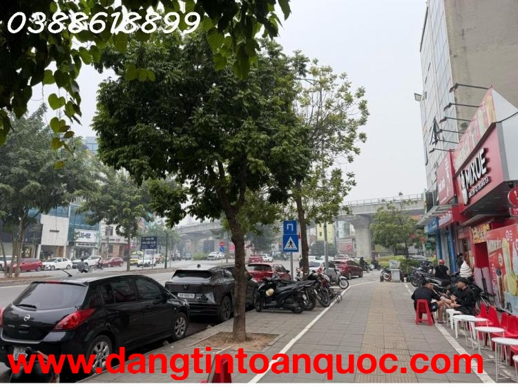 ???? MẶT PHỐ NGUYỄN VĂN HUYÊN - CẦU GIẤY - VỊ TRÍ HOA HẬU - MẶT TIỀN KHỦNG 13M - XÂY TÒA BUILDING SI