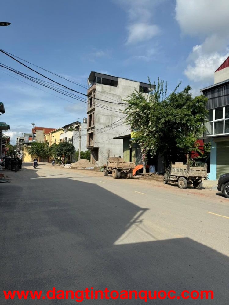 Bán Đất Thôn Cõi, cổng chính khu công nghiệp Tam Dương 1, Vĩnh Phúc 106m, 1tỷ 7, kinh doanh.
