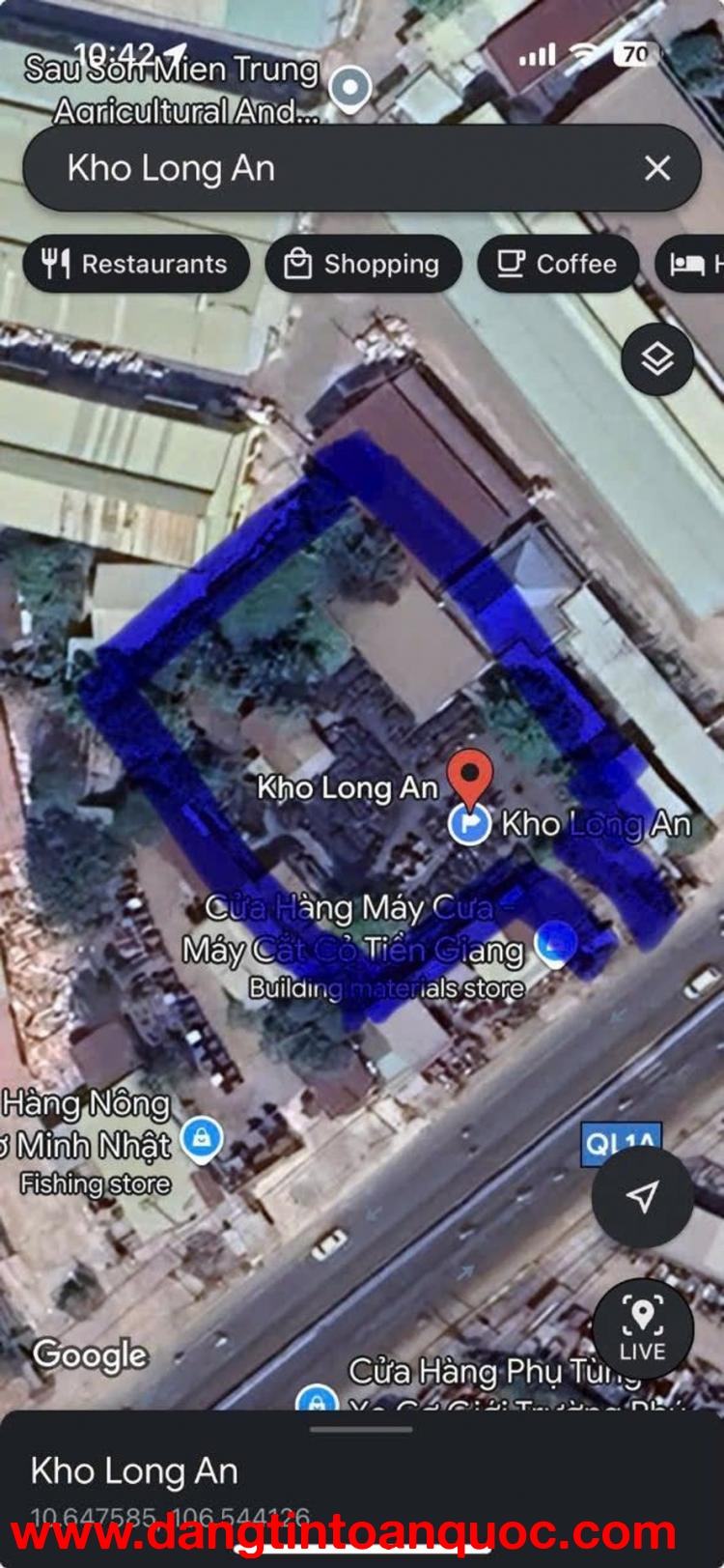 [QUY MÔ KHỦNG] NHÀ XƯỞNG MẶT TIỀN QUỐC LỘ 1A – 3.000m2 (50m x 60m)