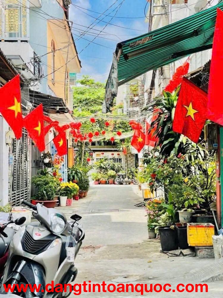 Bình Tân - 6 T.y Nhỉnh - Hẻm 2/ - Đường Xe Hơi Thông  - Nhà Mới - Gần Ngã 4 Bốn Xã - 56M2 - 4 Tầng -