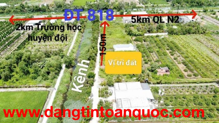 Bán đất xây nhà vườn, Homestay, Xưởng -1000m2 Thổ cư - SHCC - Đường xe hơi vào - Giá tốt