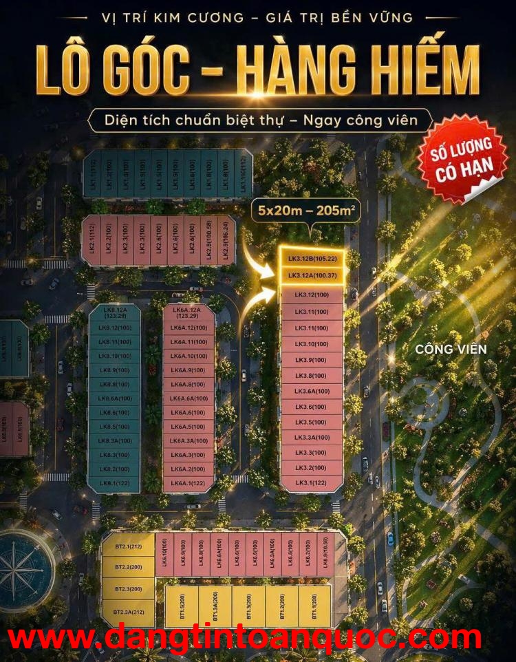 DỰ ÁN VĂN PHÚ EDEN – YÊN BÁI  LÔ GÓC SIÊU HIẾM