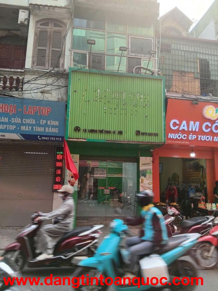 Cần cho thuê nhà nguyên căn 4 tầng mặt phố Lương Thế Vinh - p. Đại Mỗ, Hà Nội