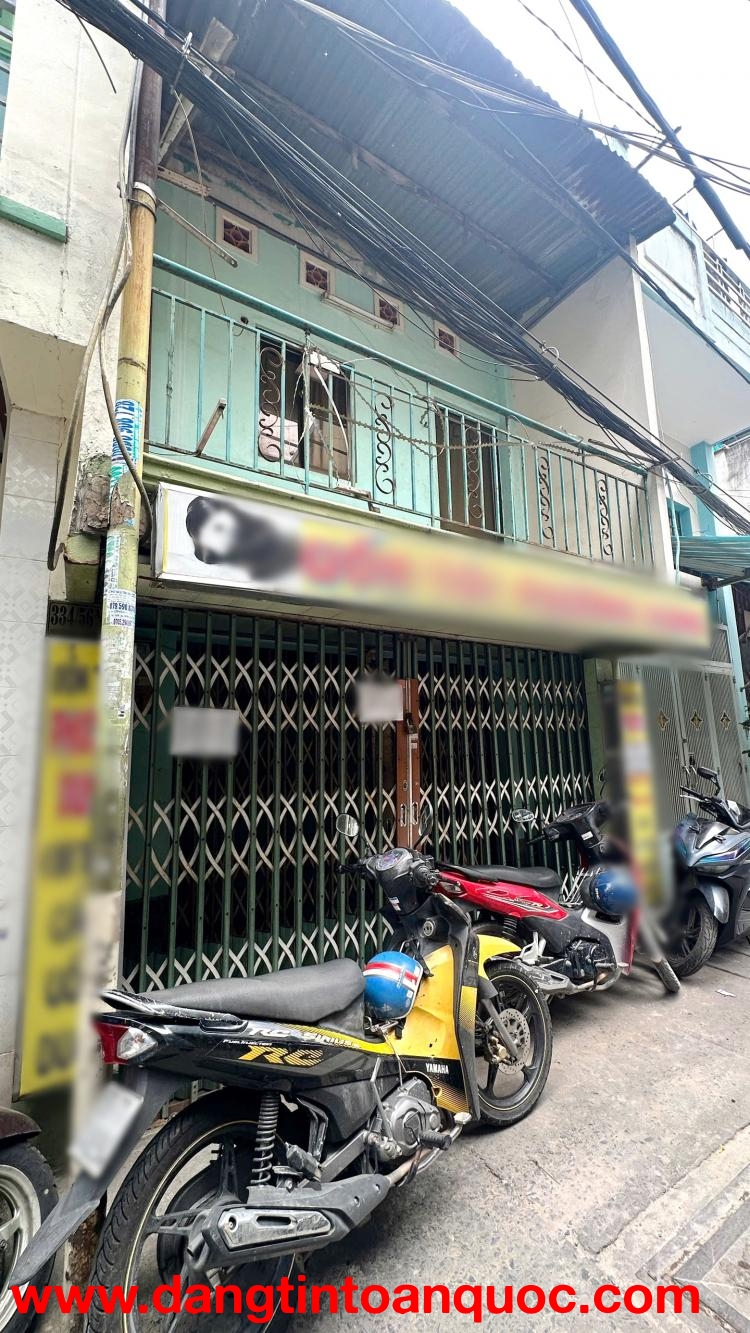 Nhà hẻm 4m ngay sát mặt tiền Dã Tượng P10Q8 P.Chánh Hưng