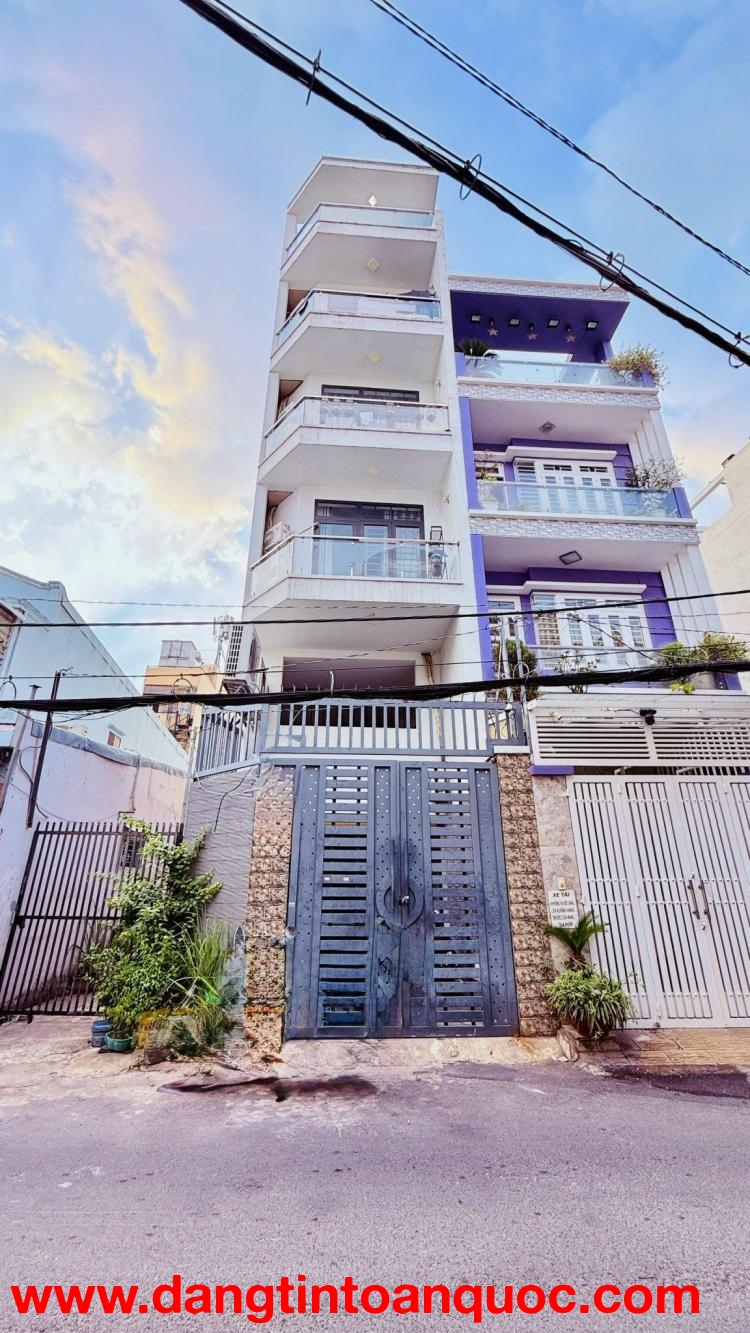 CHDV 7 TẦNG, HXT THÔNG, DT: 108M2, THANG MÁY, CÓ HẦM, DÒNG TIỀN 60 TRIỆU/THÁNG