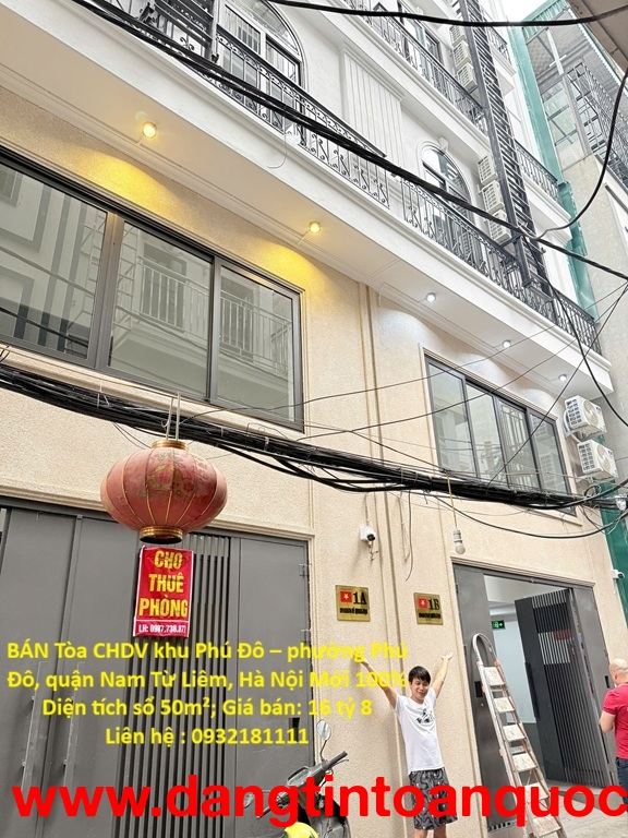 BÁN Tòa CHDV khu Phú Đô – phường Phú Đô, quận Nam Từ Liêm, Hà Nội Mới 100%