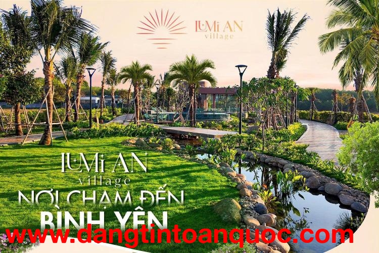 Đón sóng thông xe Cao tốc 30/04 - Lô đất LumiAn 120m2 sát cao tốc - Sổ sẵn - Full tiện ích resort.