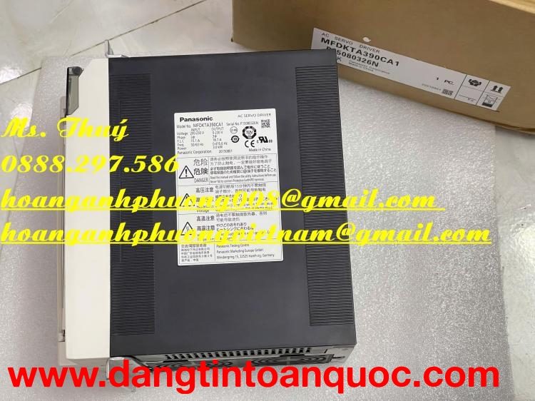  Thiết bị giá tốt - Servo Diver Panasonic MFDKTA390CA1