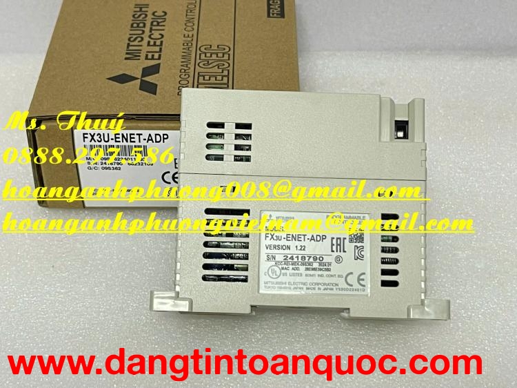 Module công nghiệp Mitsubishi FX3U-ENET-ADP - New 100%