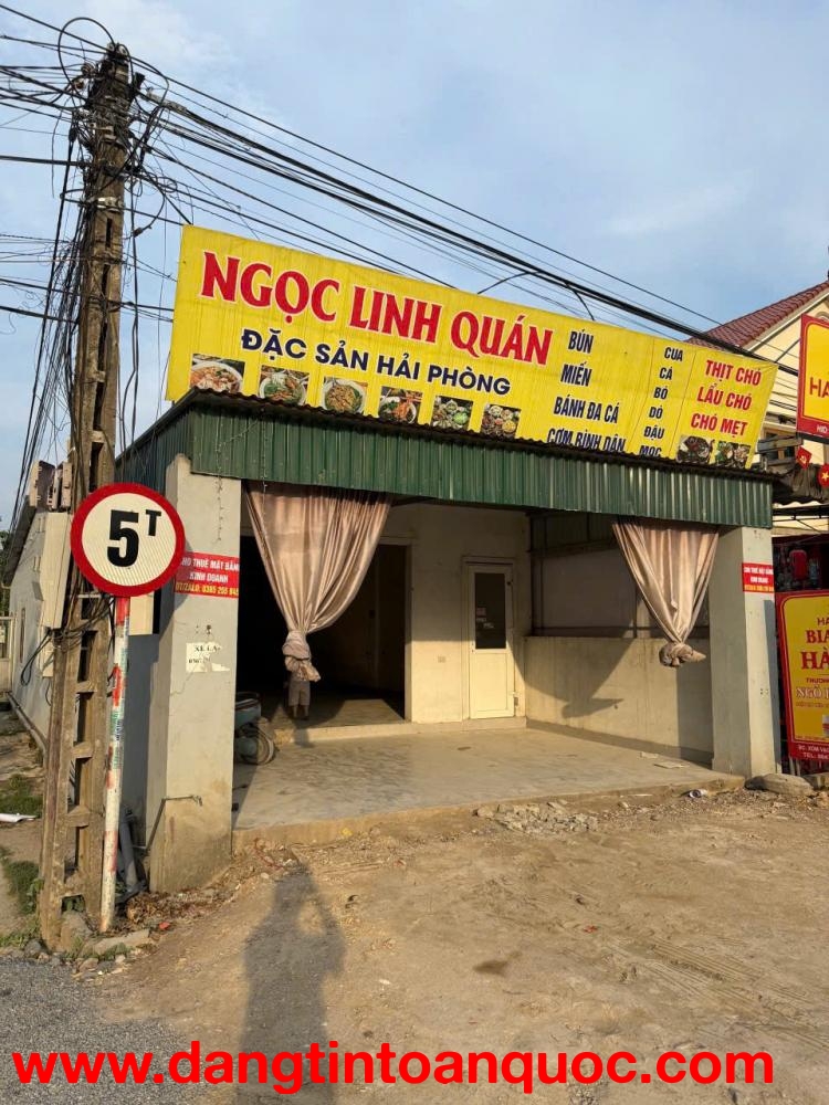 CẦN CHO THUÊ MB KINH DOANH CÓ VỊ TRÍ ĐẸP ĐỐI DIỆN VSIP LUXSHARE HƯNG NGUYÊN - THỊ TRẤN HƯNG NGUYÊN -