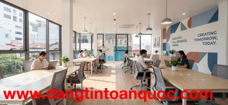 Cho thuê văn phòng – Thái Hà, Đống Đa, Hà Nội. Phù hợp công ty nhỏ, startup, IT, thiết kế hoặc trung