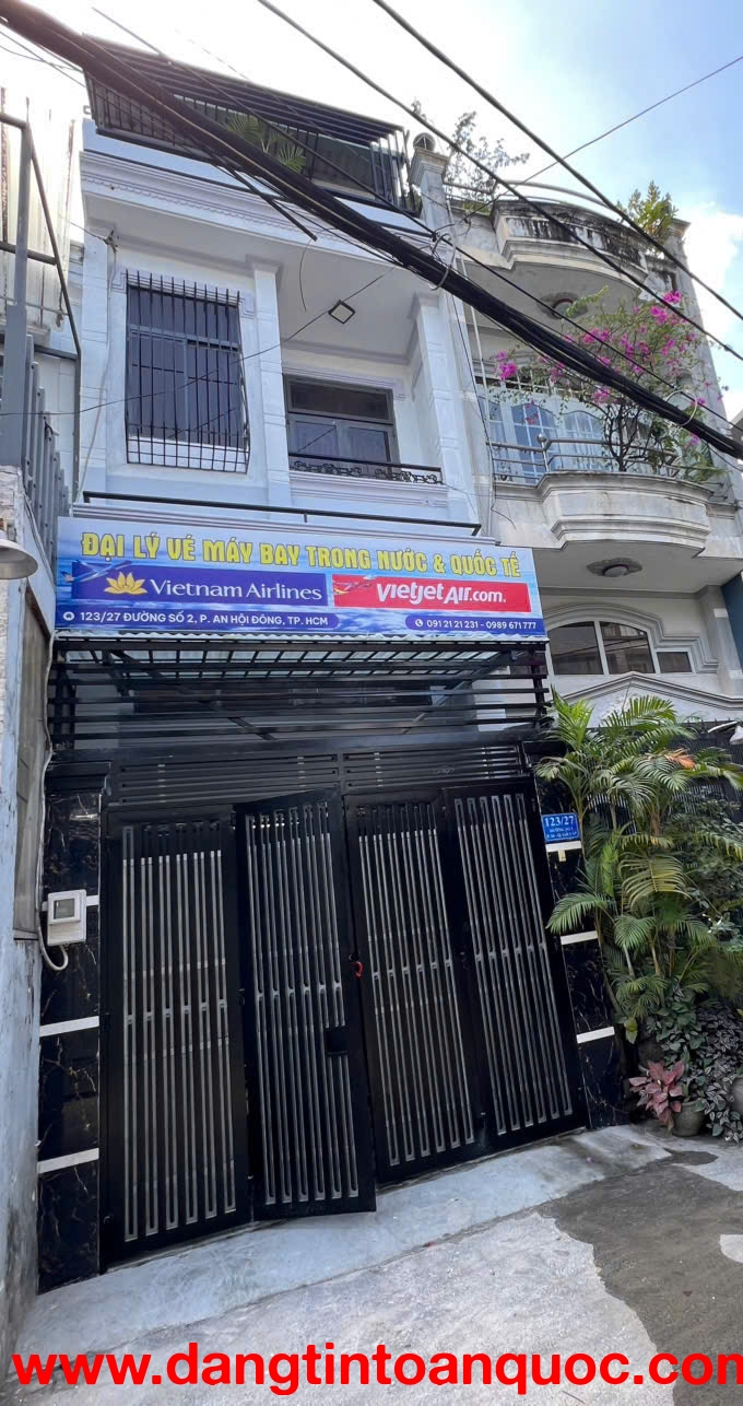 Cần Bán Nhanh Căn Nhà hxh tại Đường Số 2, P16 cũ (An hội đông) Gò Vấp, TP HCM.