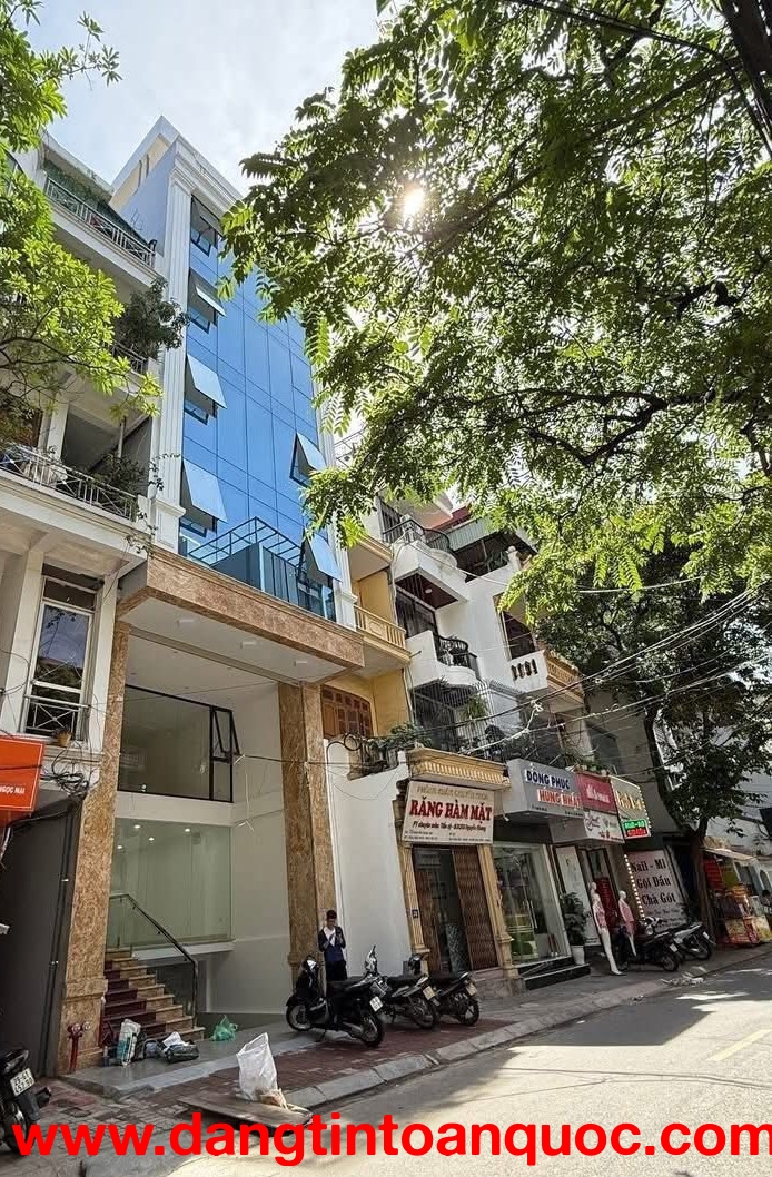 Giảm chào 2 tỉ! Bán nhà mặt phố Hoàng Văn Thái, 120m2, 8 tầng 1 hầm, mặt tiền 6m, nhỉnh 65 tỷ