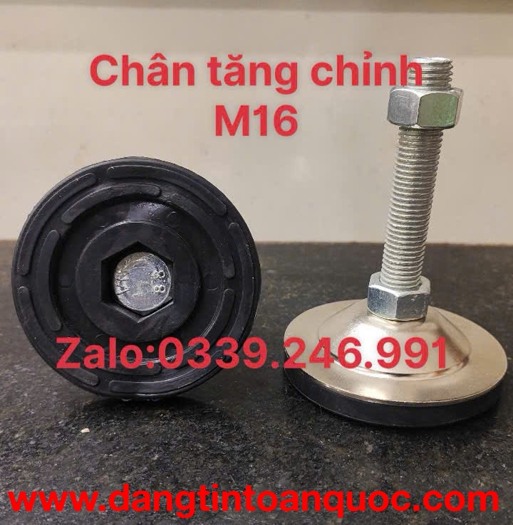 Nơi bán chân tăng chỉnh chiều cao ren 16mm giá tốt
