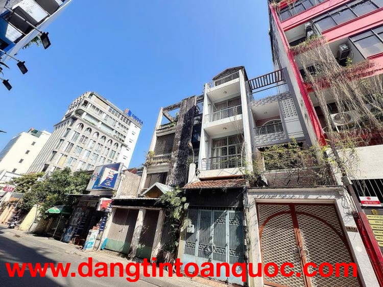 HIẾM DT 221M2 NGANG 10,5M*25M - BÁN NHÀ MẶT TIỀN Đ.THẠCH THỊ THANH, TÂN ĐỊNH, QUẬN 1 - KV CẤP PHÉP X