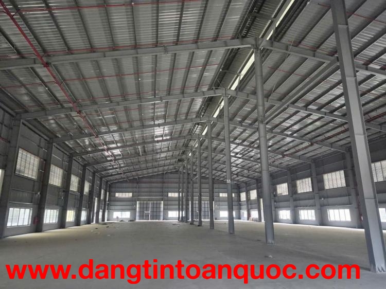 Cho thuê kho xưởng tại KCN Ninh Bình Diện tích 9000m2 cho thuê từ 3000m2 giá 65k/m2