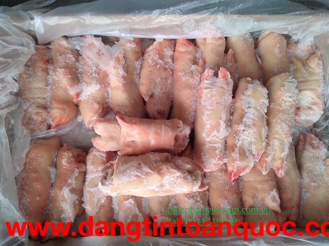 Móng giò heo nhập khẩu Nga giá tốt