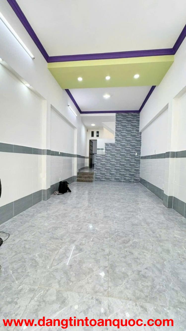 Nhà mới 2 tầng hẻm 181 đường Âu Dương Lân P3Q8. Giá: 6.38 tỷ
