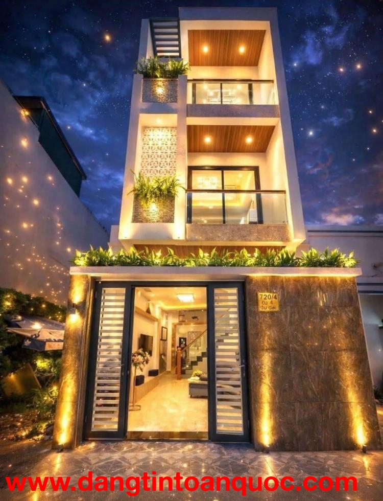 BÁN NHÀ MỚI TTTP 3 TẦNG HẺM CAO ĐÀI P. TÂY NHA TRANG