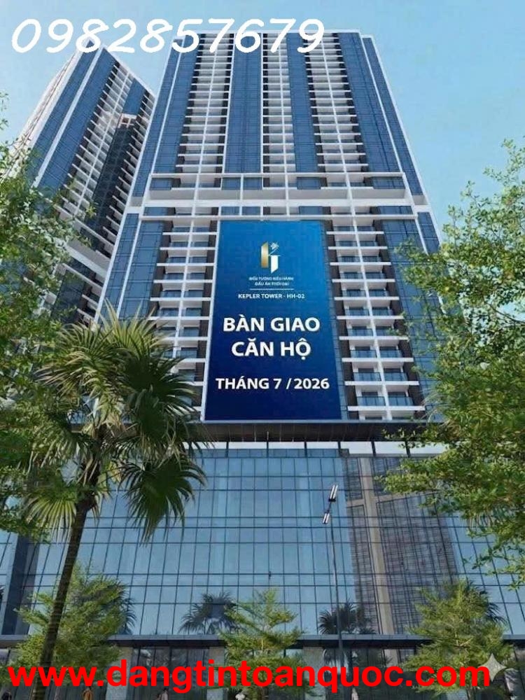 Bán căn 02pn Tháp đôi Kepler Land, tầng đẹp, diện tích 65.5m2, giá siêu rẻ