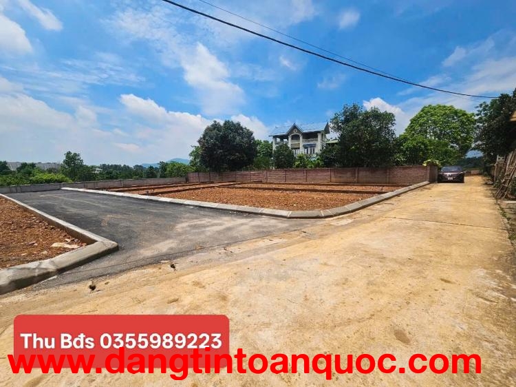 BÁN NHANH LÔ GÓC GẦN UBND XÃ ĐOÀI PHƯƠNG- HÒA LẠC- DIỆN TÍCH 105M2- NHỈNH 2 TỶ- FULL THỔ CƯ - SẴN SỔ