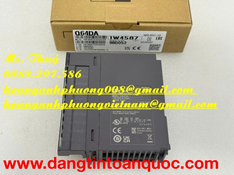 Bộ module Mitsubishi Q64DA - Hàng nhập, giao hàng toàn quốc