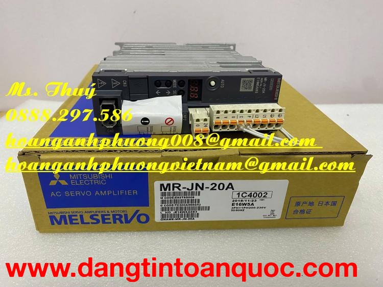 Bộ điều khiển MR-JN-20A - Mitsubishi chính hãng - Giá tốt
