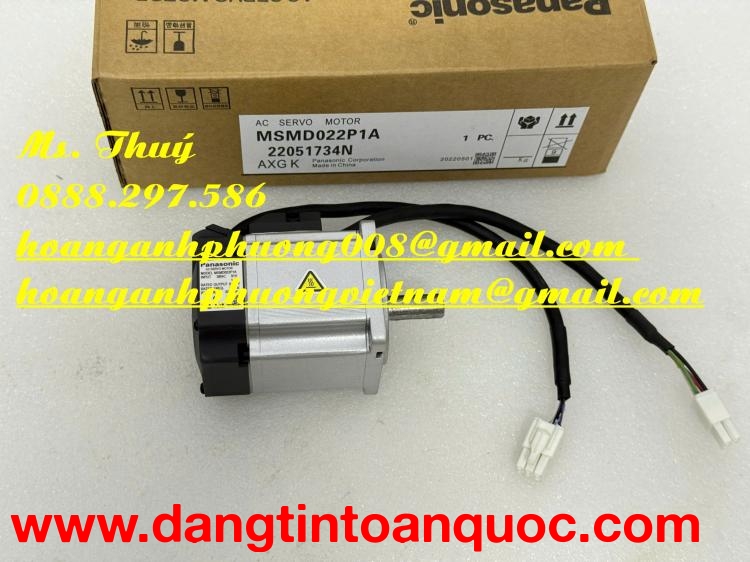 Panasonic giá tốt - Động cơ MSMD022P1A - Giao toàn quốc