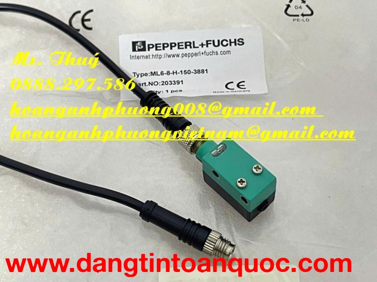 Cảm biến Pepperl-Fuchs ML6-8-H-150-3881 - Giao hàng toàn quốc