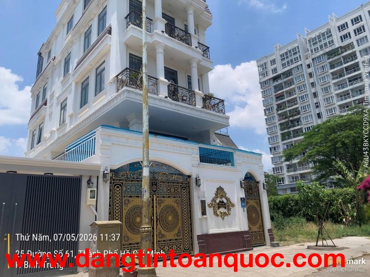 Bán đất KDC Đông Thủ Thiêm, sổ cá nhân nổi bật, 176m2