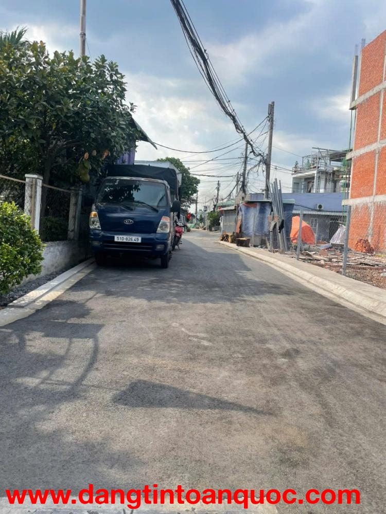 Bán đất 5x24m giá 3,75 tỷ Đường nhựa 6m thông Lê Văn Khương