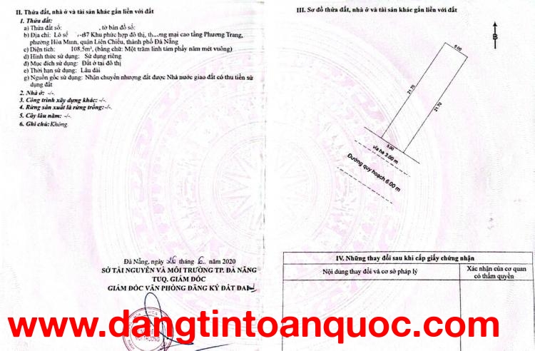 ????????ĐẤT MẶT TIỀN HOÀ MINH 28 – DT 108,5M2 - XÂY CĂN HỘ QUÁ ĐẸP