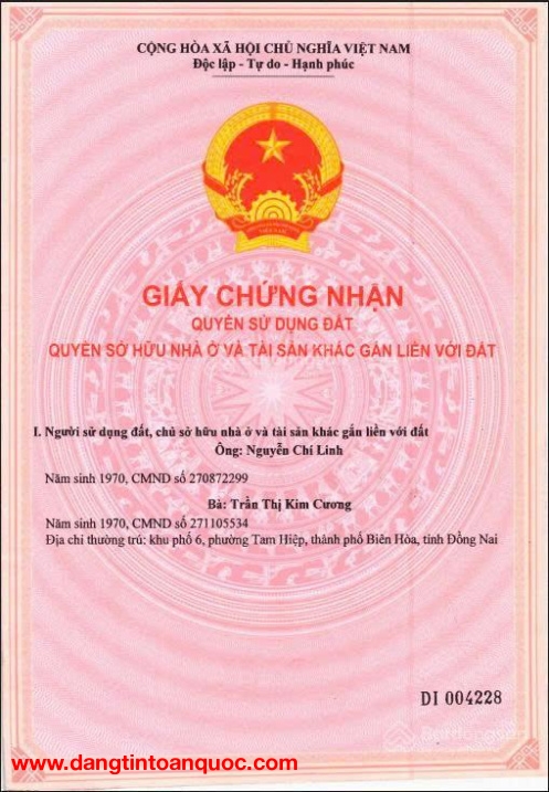 Bán đất thổ cư 1.881m² sổ đỏ, mặt tiền 14m, đường 12, Trảng Bom, Đồng Nai - 5.5 tỷ. LH: 0342768165