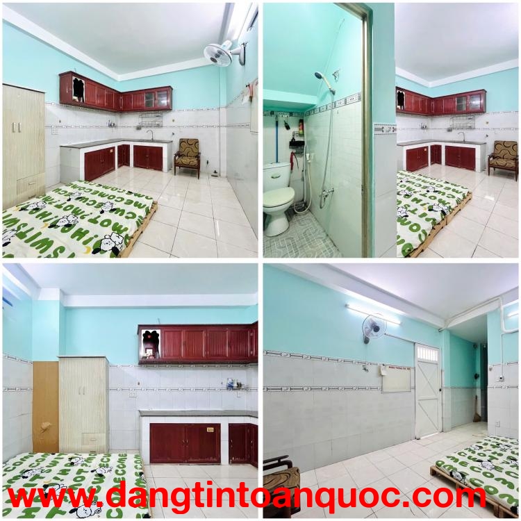 CHÍNH CHỦ CHO THUÊ STUDIO 2PN TẠI HẺM 269 ĐƯỜNG BÀ HOM - P13 - Q6 - TPHCM