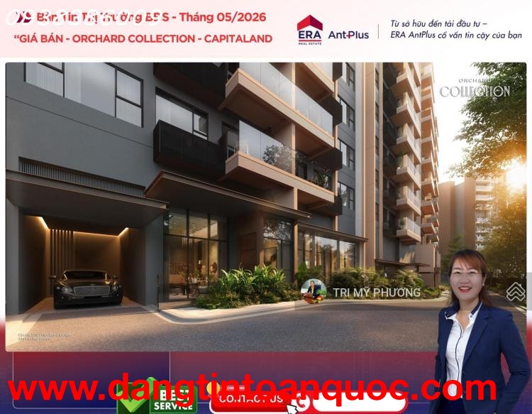 Orchard Collection - bán căn 4PN - diện tích S lớn 170m2 - ko đi theo phần nhiều - hiếm có thể hiện 