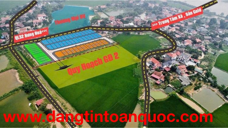 Đất Đẹp - Giá Tốt - Đầu Tư Sinh Lời Ngay Tại Thọ Văn, Tam Nông, Phú Thọ - Vị trí đắc địa