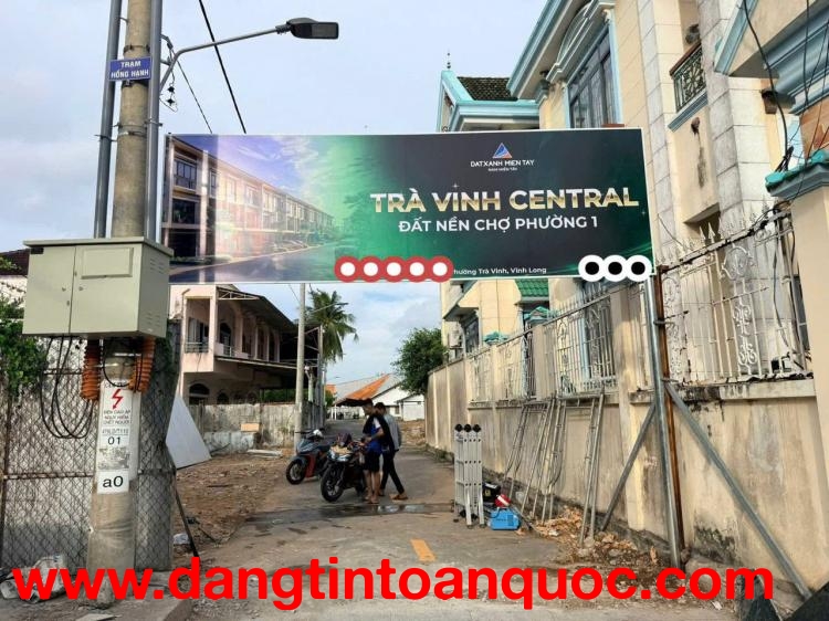 Đất nền trung tâm - Cạnh chợ Phường 1 - Vị trí đẹp tại Trà Vinh - Tiềm năng và đầu tư sinh lời cao