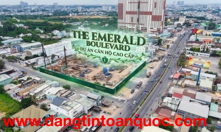 THE EMERALD BOULEVARD - CĂN HỘ CAO CẤP MẶT TIỀN QL13. BOOKING CHỈ 50 TRIỆU - HOÀN LẠI 100%. LH:09780