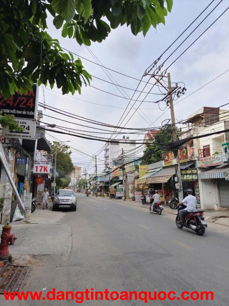 Bán nhà  mặt tiền Trương Phước Phan - giao Tân Hòa Đông, 5x16m, Cấp 4 - tiện xây, 8,3 Tỷ.