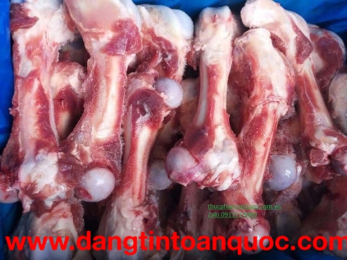 Xương ống heo đông lạnh Hà Nội giá rẻ hôm nay