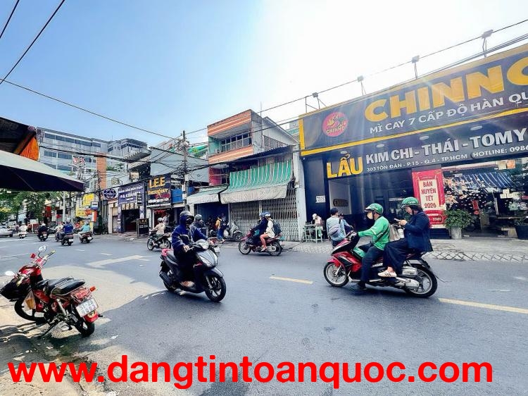 SIÊU PHẨM DIỆN TÍCH KHỦNG 400M2 FULL THỎ CƯ- BÁN NHÀ 5 TẦNG MẶT TIỀN KD Đ.TÔN ĐẢN, QUẬN 4- DÒNG TIỀN