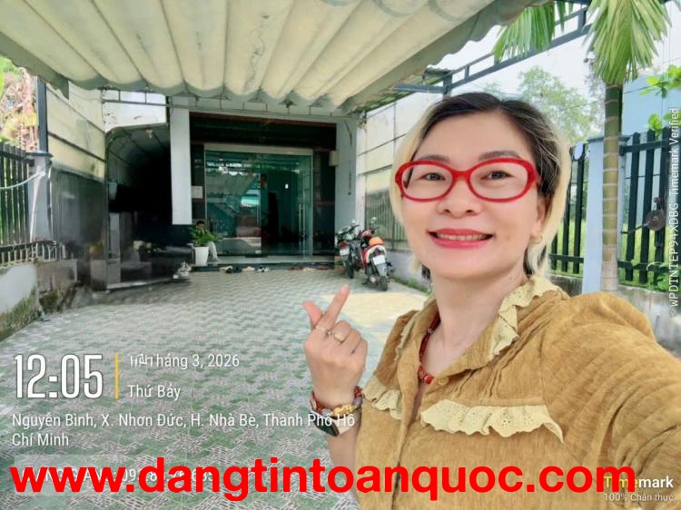 BÁN NHÀ 2 TẦNG MẶT TIỀN KINH DOANH Đ.NGUYỄN BÌNH, NHÀ BÈ - DT 6M*38M- CHỈ 10,8T- CHÍNH CHỦ 093867668