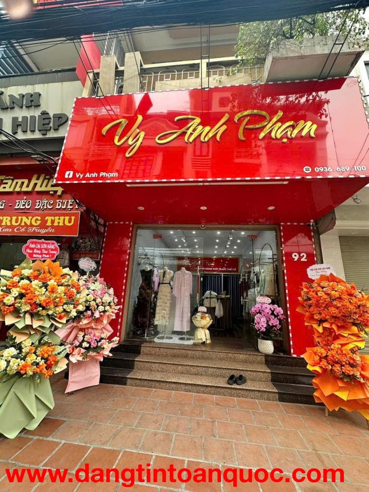 SANG NHƯỢNG CỬA HÀNG MẶT ĐƯỜNG ĐÌNH ĐÔNG , P. ĐÔNG HẢI, ( NAY THUỘC LÊ CHÂN ) HẢI PHÒNG