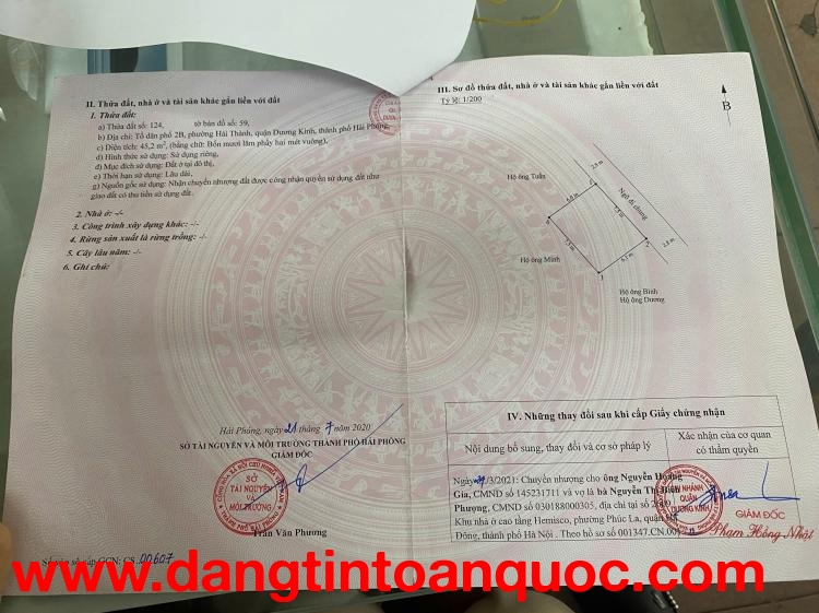 HÀNG CỰC HIẾM - LÔ ĐẤT ĐẸP TẠI HẢI THÀNH 2 - GIÁ CHỈ TỪ 1 tỷ 410 triệu
