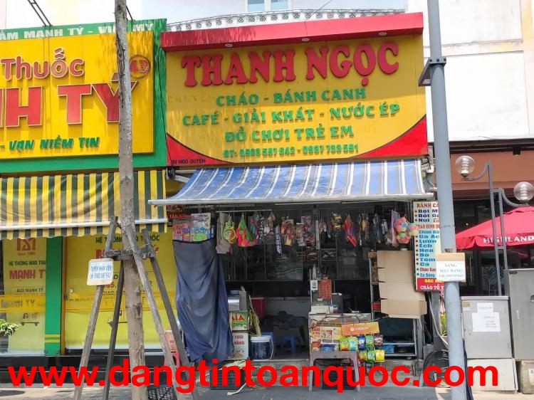 MẶT BẰNG ĐẸP – GIÁ TỐT – CẦN SANG LẠI MẶT BẰNG KINH DOANH TẠI 09 Ngô Quyền, P. vĩnh Ninh, TP Huế