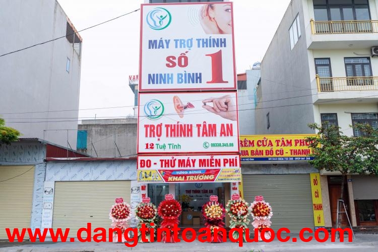  Máy Trợ thính Tâm An Ninh Bình 