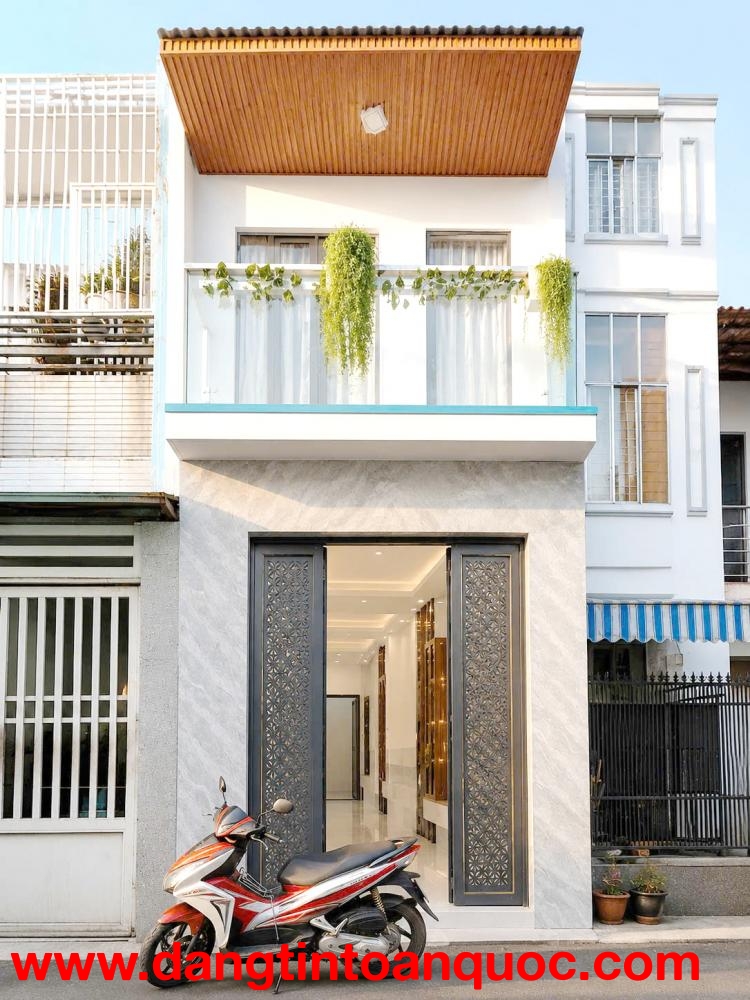 Nhà 2 mặt hẻm xe hơi Bùi Minh Trực P6Q8 P.Chánh Hưng full nội thất