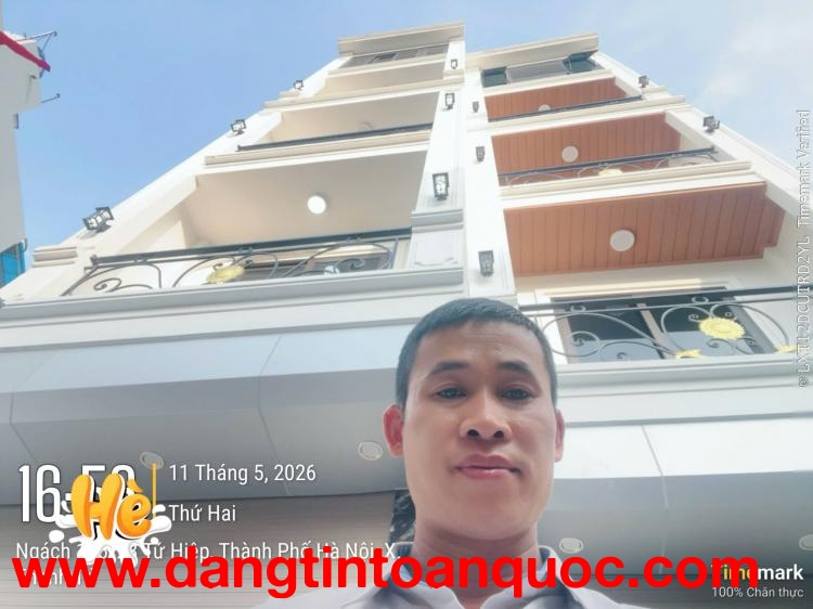 BÁN NHÀ MỚI XÂY • TỨ HIỆP • 39M2 ❌ 5 TẦNG • THANG MÁY • 8.X TỶ